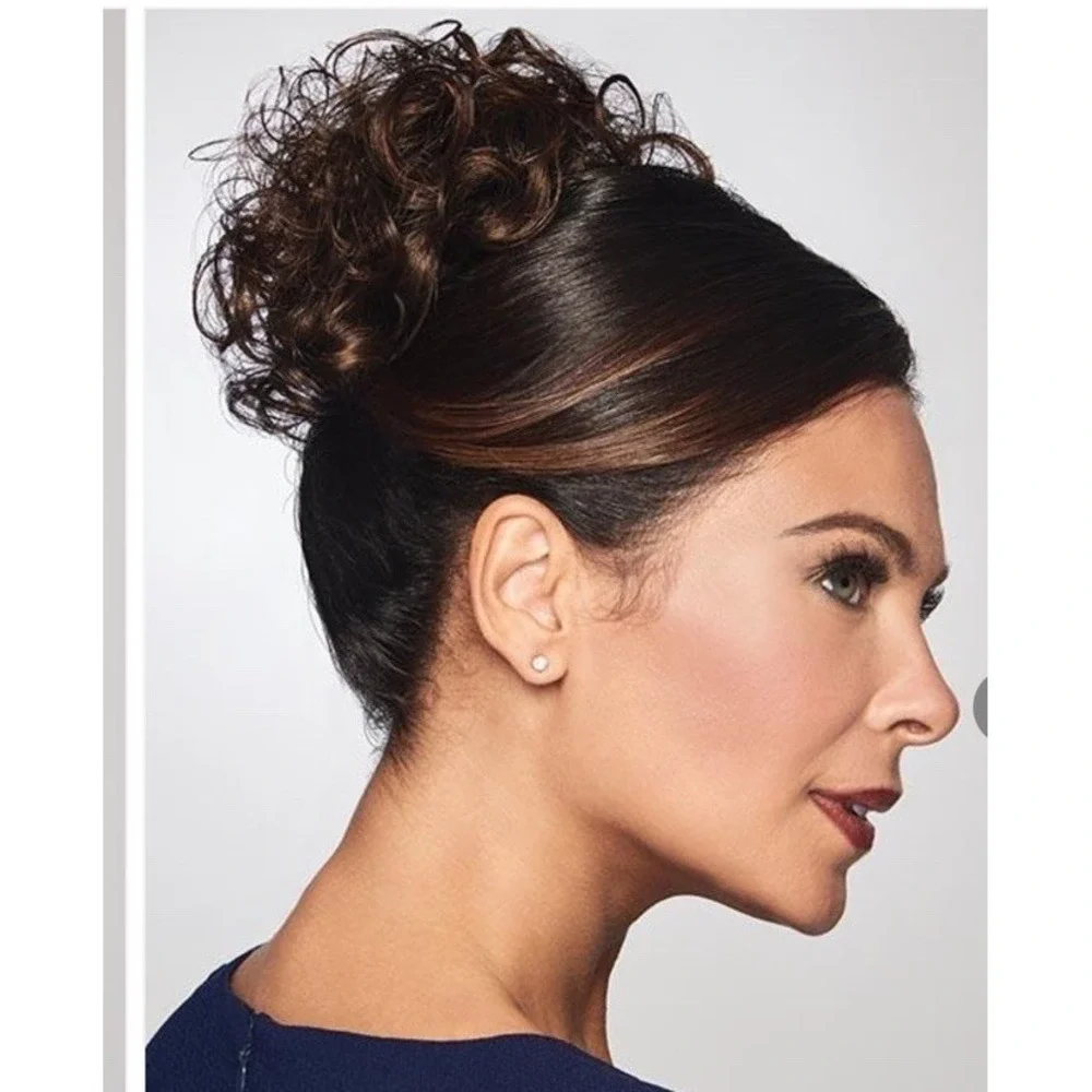 Raquel Welch Transformations Hair Topper R829S Whimsy Glazed Hazelnut Top Piece‎